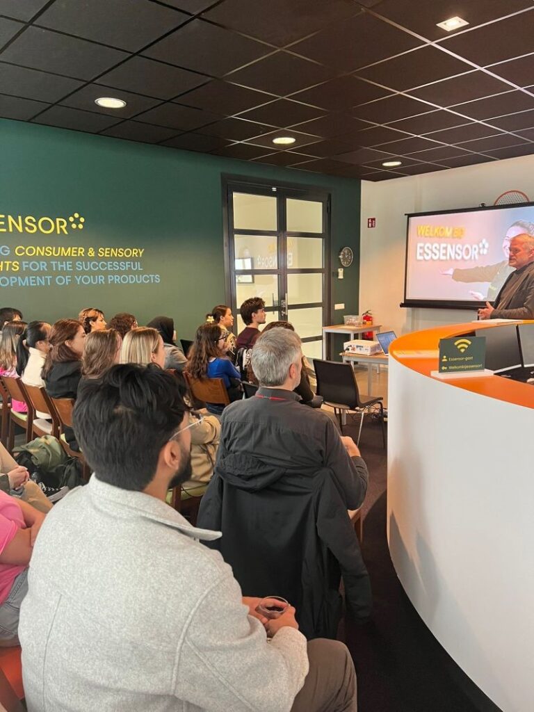 Studenten van Universiteit Utrecht op bezoek bij essensor