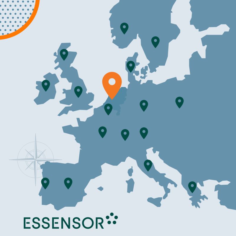 Essensor actief in tien landen in 2023