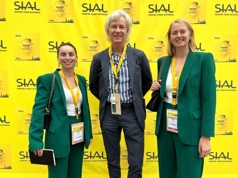 essensor aanwezig bij SIAL in Parijs