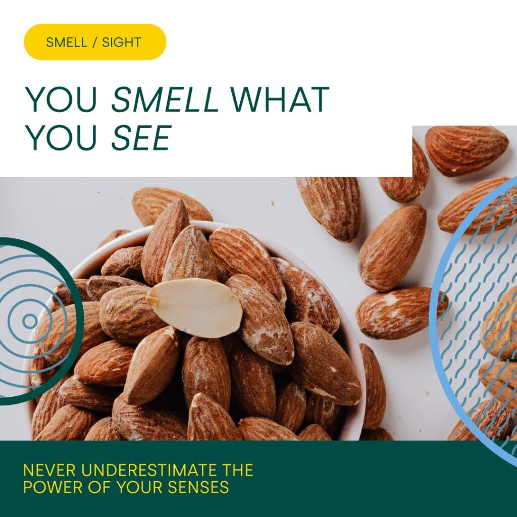 Sensorische tip #3: Je ruikt wat je ziet